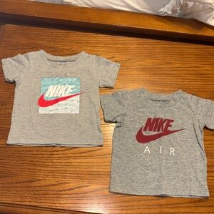 Nike toddler boys shirt lot.